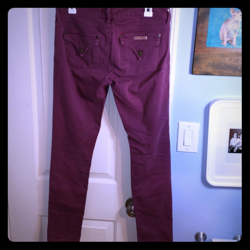 Hudson jeans purple 28